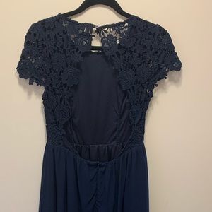 Lulus Open Back Formal Gown